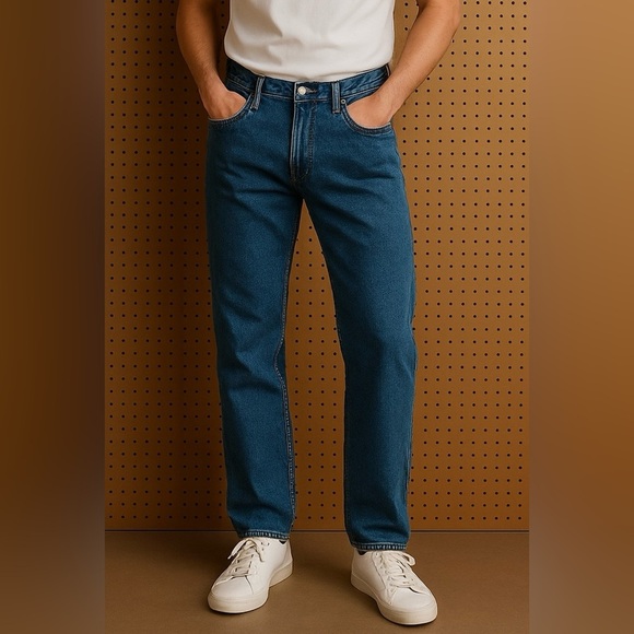 EUC Nautica Blue Straight Jeans Classic Style W33 L30 - Picture 1 of 5